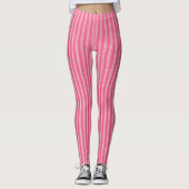 Leggings met roze streep (Voorkant)