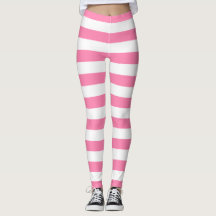 Leggings met roze strepen