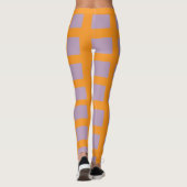 Leggings met schaakbordpatroon (Achterkant)