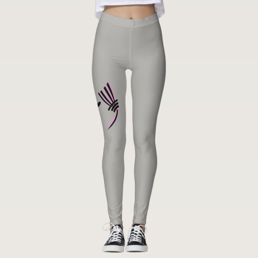 Leggings met schijfgolf (Voorkant)