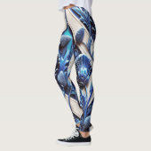 Leggings met Scottish Thistles ontwerp (Links)