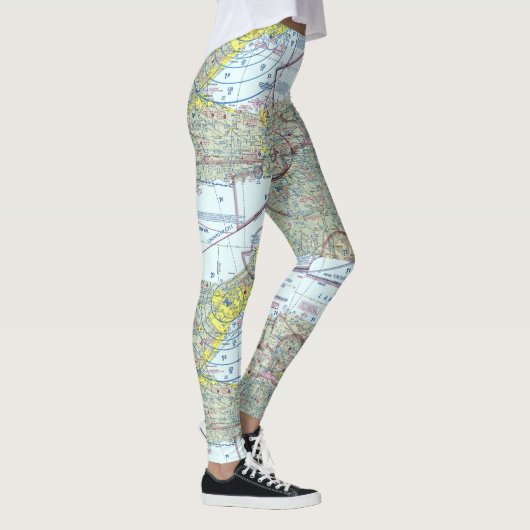 Leggings, met sectionele grafiek leggings (Rechts)