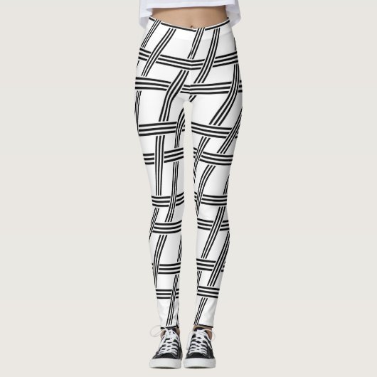 leggings met strepen (Voorkant)