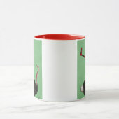 Leggings met struisgraaf mok (Midden)