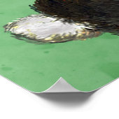 Leggings met struisgraaf poster (Hoek)