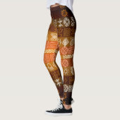 Leggings met tribaal Tatoo Boho Geometric Pattern (Links)
