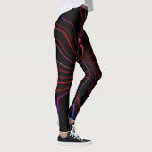 Leggings met unieke kunstontwerp (Rechts)
