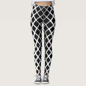 leggings met vierkante diamanten (Voorkant)