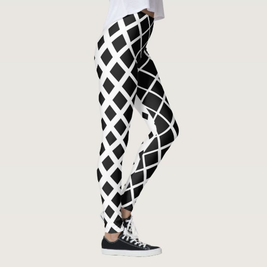 leggings met vierkante diamanten (Rechts)