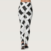 leggings met vierkantspatroon (Achterkant)