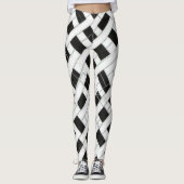 leggings met vierkantspatroon (Voorkant)