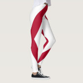 Leggings met vlag van Alabama, Verenigde Staten (Rechts)