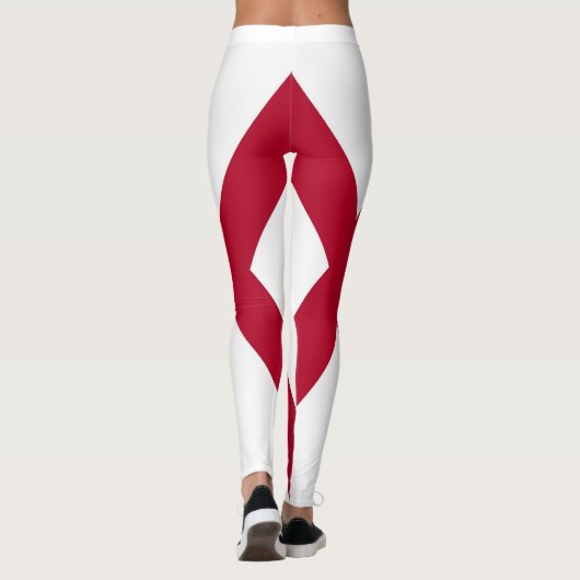 Leggings met vlag van Alabama, Verenigde Staten (Achterkant)