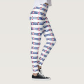 Leggings met vlag van Cincinnati City, Verenigde S (Rechts)