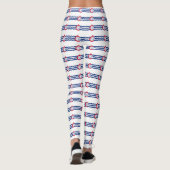 Leggings met vlag van Cincinnati City, Verenigde S (Achterkant)