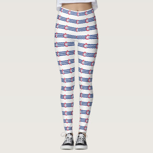 Leggings met vlag van Cincinnati City, Verenigde S