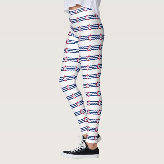 Leggings met vlag van Cincinnati City, Verenigde S (Links)