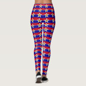 Leggings met vlag van Dallas City, Verenigde State (Achterkant)