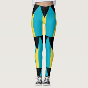 Leggings met vlag van de Bahama's