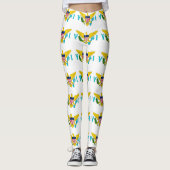 Leggings met vlag van de Maagdeneilanden, Verenigd (Voorkant)