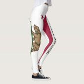 Leggings met vlag van de staat Californië, Verenig (Rechts)