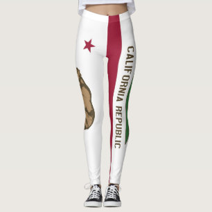 Leggings met vlag van de staat Californië, Verenig
