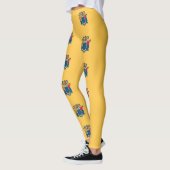 Leggings met vlag van de staat New Jersey, Verenig (Links)