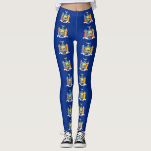 Leggings met vlag van de staat New York, Verenigde