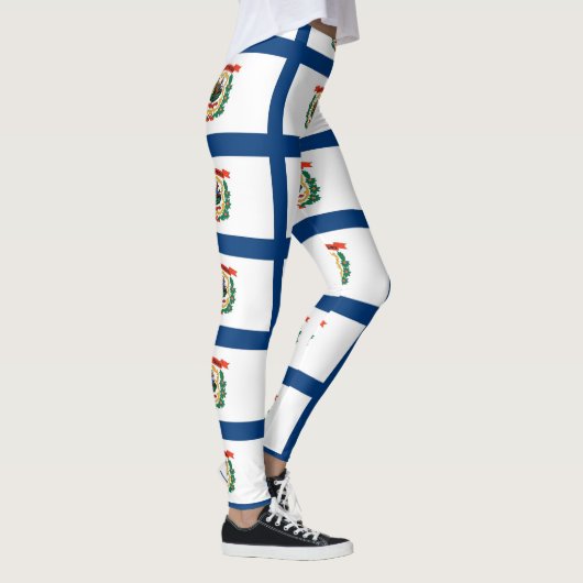 Leggings met vlag van de staat West Virginia, Vere (Rechts)