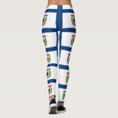 Leggings met vlag van de staat West Virginia, Vere (Achterkant)