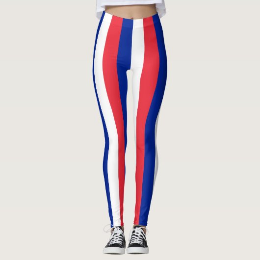 Leggings met vlag van Frankrijk (Voorkant)