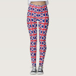Leggings met vlag van het Verenigd Koninkrijk<br><div class="desc">Stap in de Britse trots met onze leggings die de Union Jack laten zien! Deze leggings zijn een levendige hommage aan de iconische vlag van het Verenigd Koninkrijk, met het gedurfde en tijdloze ontwerp van doorsnijdende rode en witte kruisen met een blauw veld versierd met witte diagonalen. Perfect voor elke...</div>