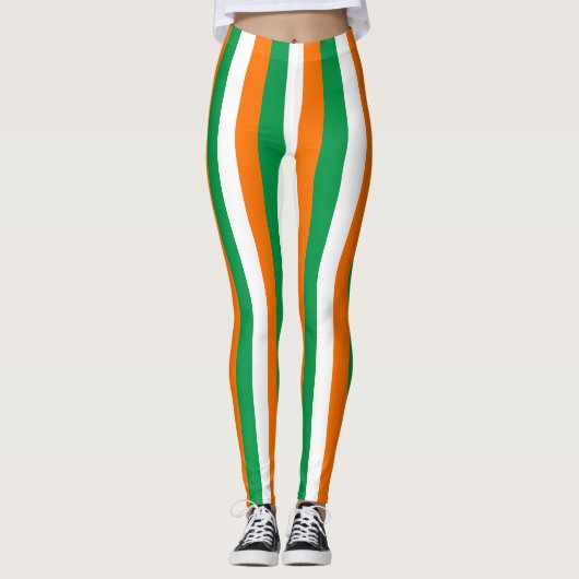 Leggings met vlag van Ierland (Voorkant)
