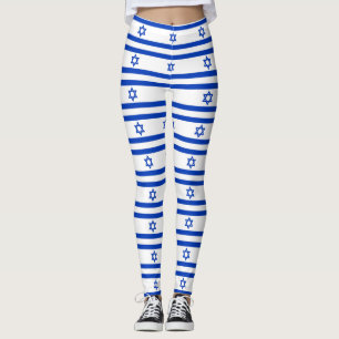 Leggings met vlag van Israël