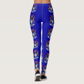Leggings met vlag van Michigan State, Verenigde St (Achterkant)