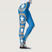 Leggings met vlag van Noordelijke Marianen, Vereni (Rechts)