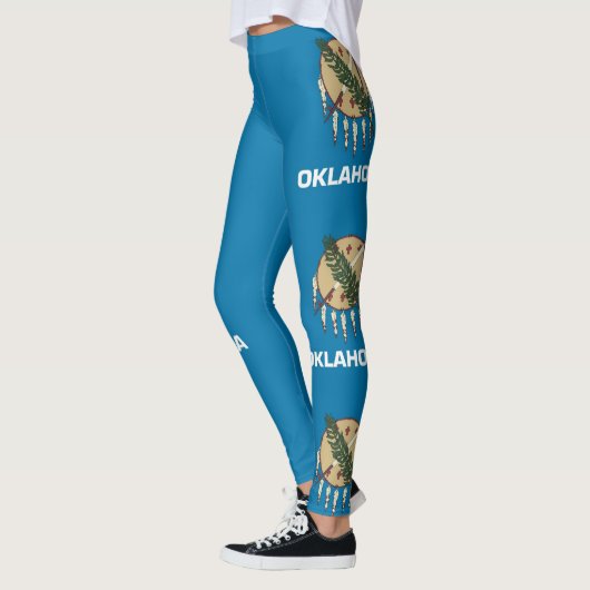 Leggings met vlag van Oklahoma State, Verenigde St (Links)
