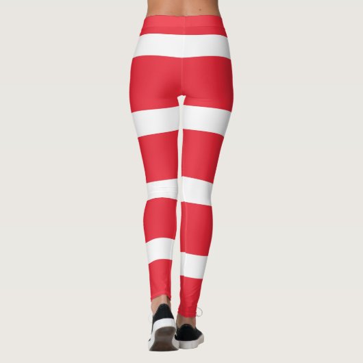 Leggings met vlag van Oostenrijk (Achterkant)