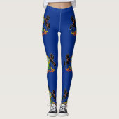 Leggings met vlag van Pennsylvania, Verenigde Stat (Voorkant)