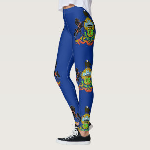 Leggings met vlag van Pennsylvania, Verenigde Stat