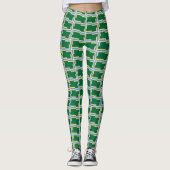 Leggings met vlag van Portland City, Verenigde Sta (Voorkant)