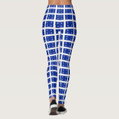 Leggings met vlag van Quebec, Canada (Achterkant)