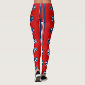 Leggings met vlag van Tennessee, Verenigde Staten (Achterkant)