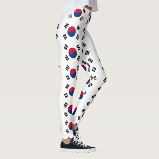 Leggings met vlag van Zuid-Korea (Rechts)
