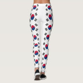 Leggings met vlag van Zuid-Korea (Achterkant)