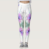 Leggings met Vliegende Vlinders (Voorkant)