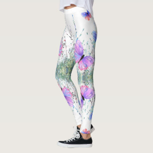 Leggings met Vliegende Vlinders