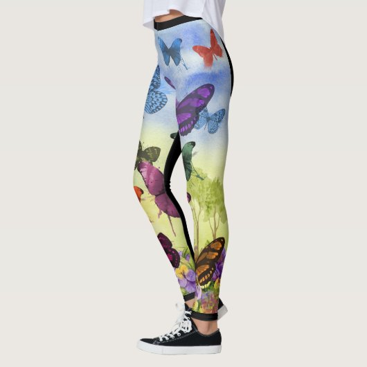 LEGGINGS MET VLINDERS (Links)
