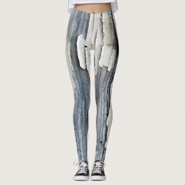 Leggings met vlokverf