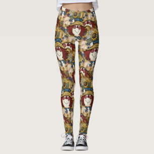 Leggings met vogelverschrikker